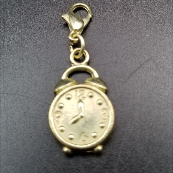 Time is up clock charm. P158 - Picture 1 of 2